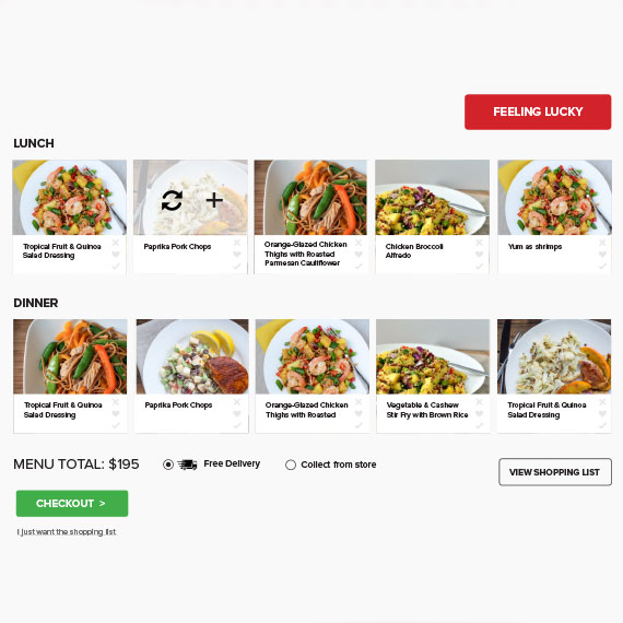 Meal planning made easy